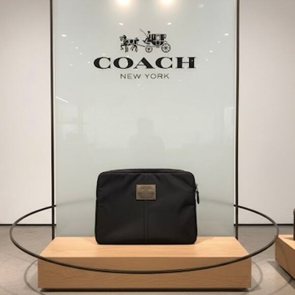 Coach Black Laptop Case - Picture 1 of 5